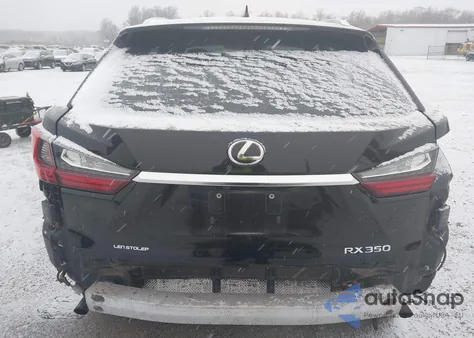 2016 Lexus Rx 350 from USA, damaged, VIN 2T2BZMCA8GC008563